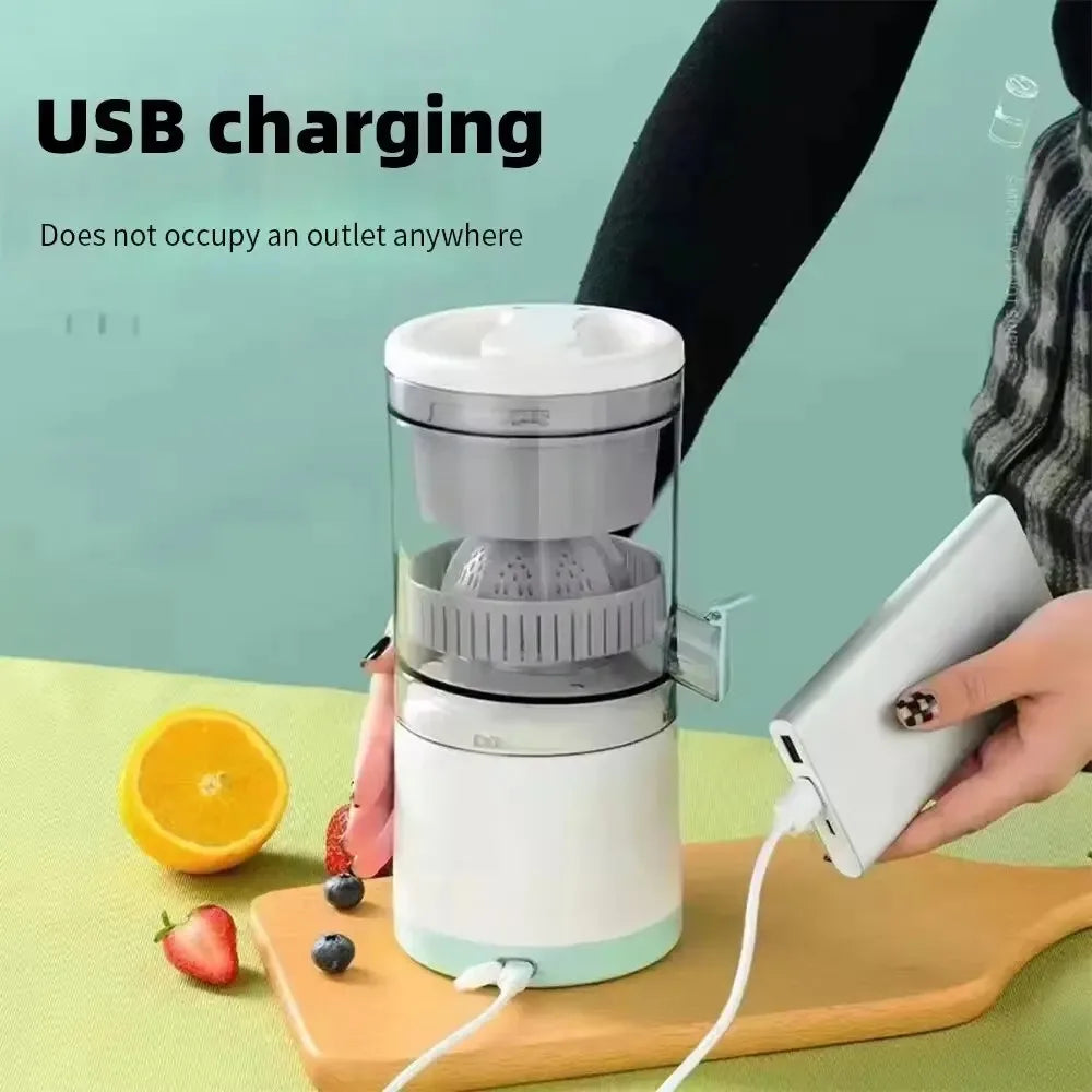 Household Electric Juicer Portable Juice Squeezer USB Rechargeable Wireless Fruit Blender Mini Automatic Fruit Juicer