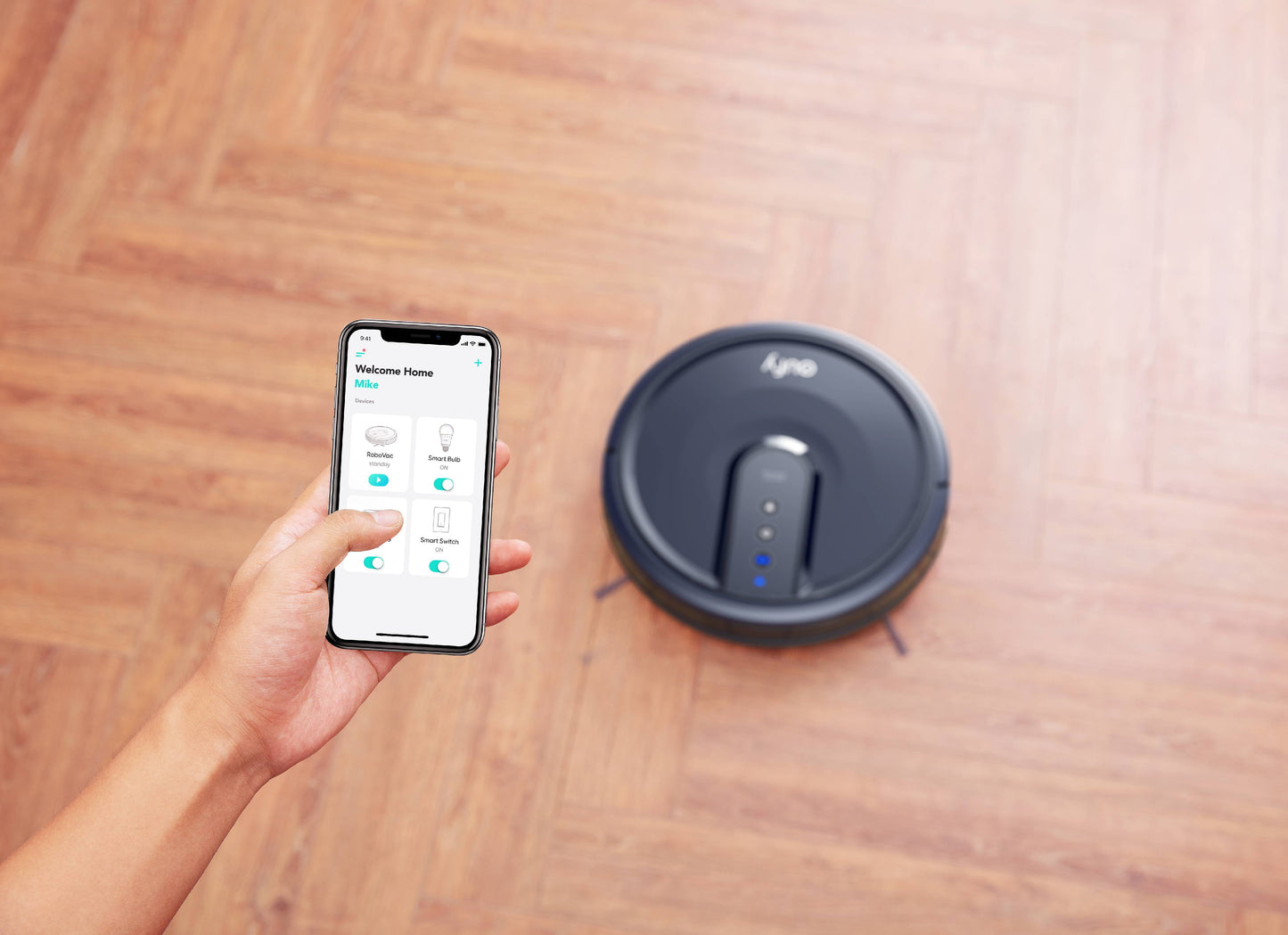 25C Wi-Fi Enabled Robot Vacuum Cleaner, Ideal for Pet Hair Removal, Ultra-Quiet and Slim Design