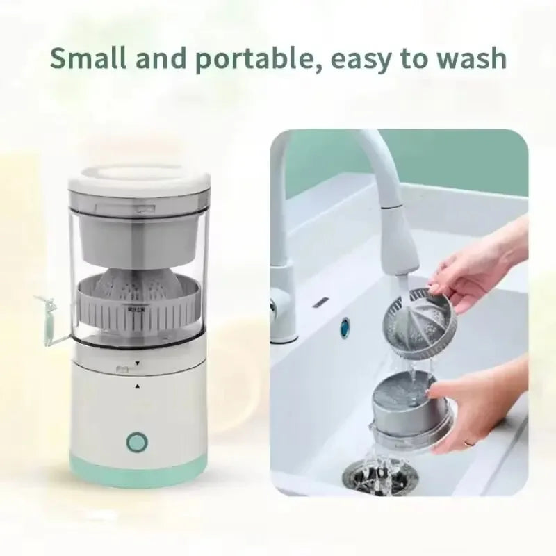 Household Electric Juicer Portable Juice Squeezer USB Rechargeable Wireless Fruit Blender Mini Automatic Fruit Juicer