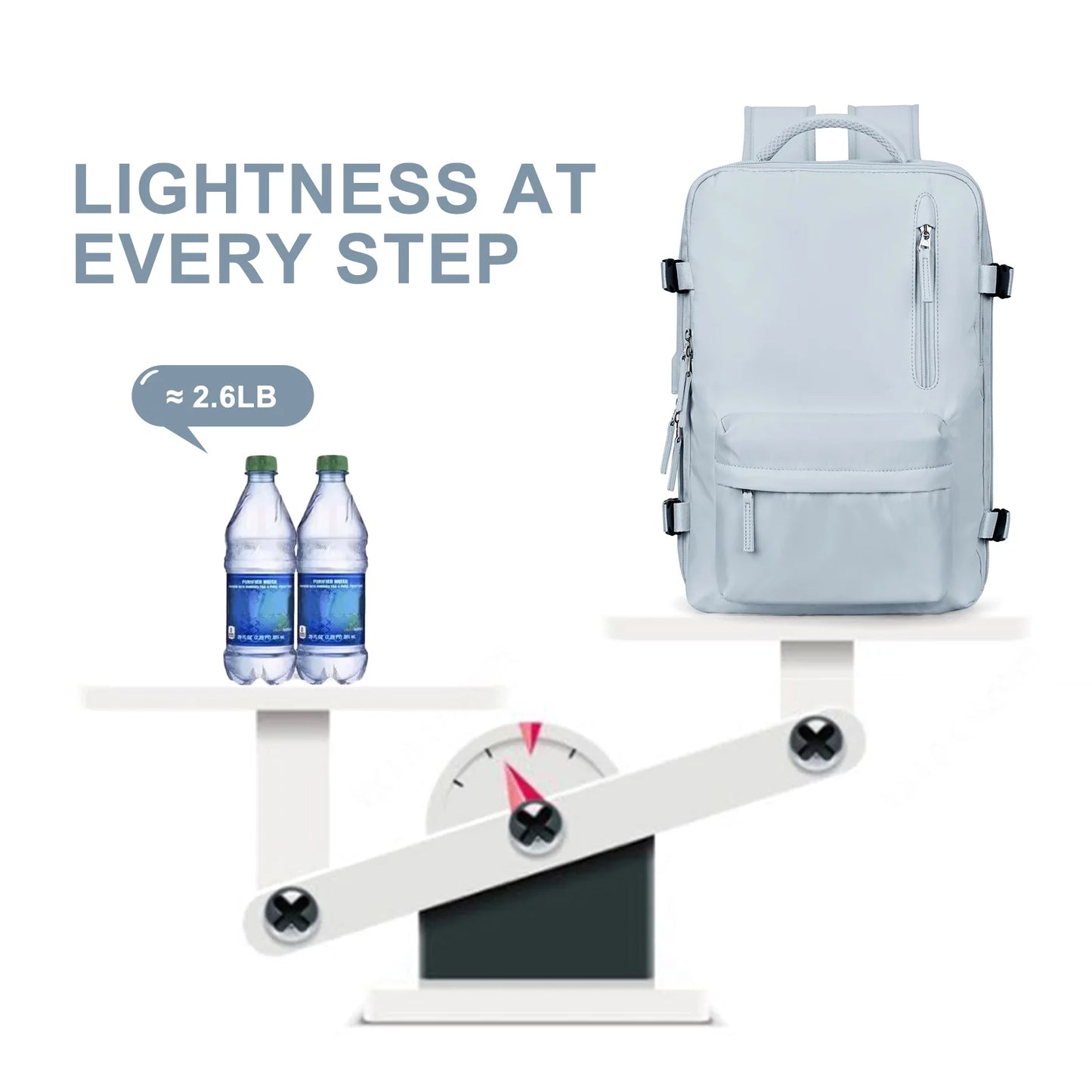 Large Backpack Women, Carry on Backpack,Hiking Backpack Waterproof Outdoor Sports Rucksack Casual Daypack School Bag Fit 14 Inch Laptop with Shoes Compartment